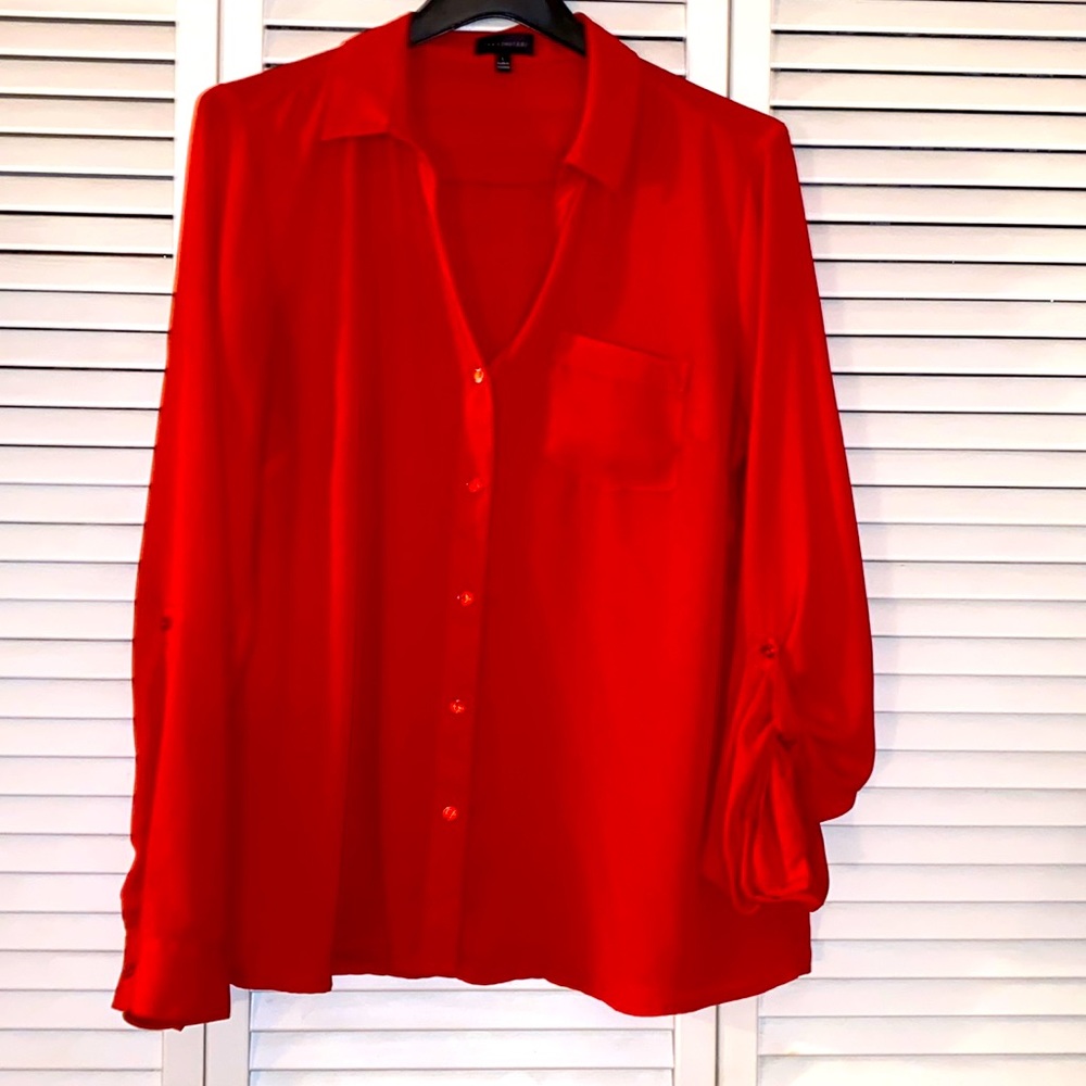 The Limited Red blouse